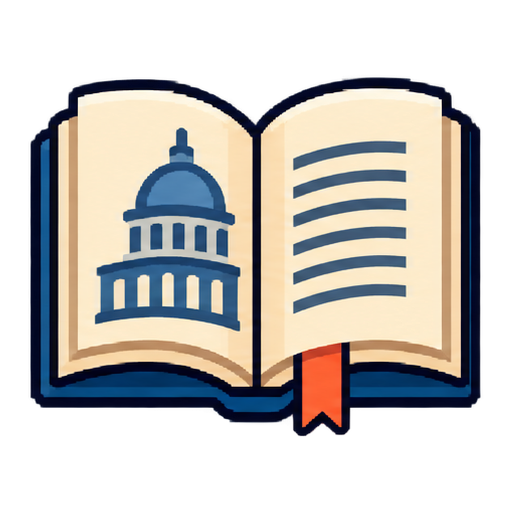 Illustrated owner’s manual representing government as the guide to how the system works.